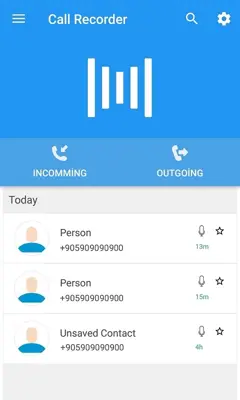 Call Recorder android App screenshot 4